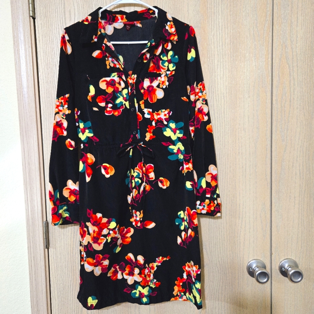 Merona Flower dress. Like new